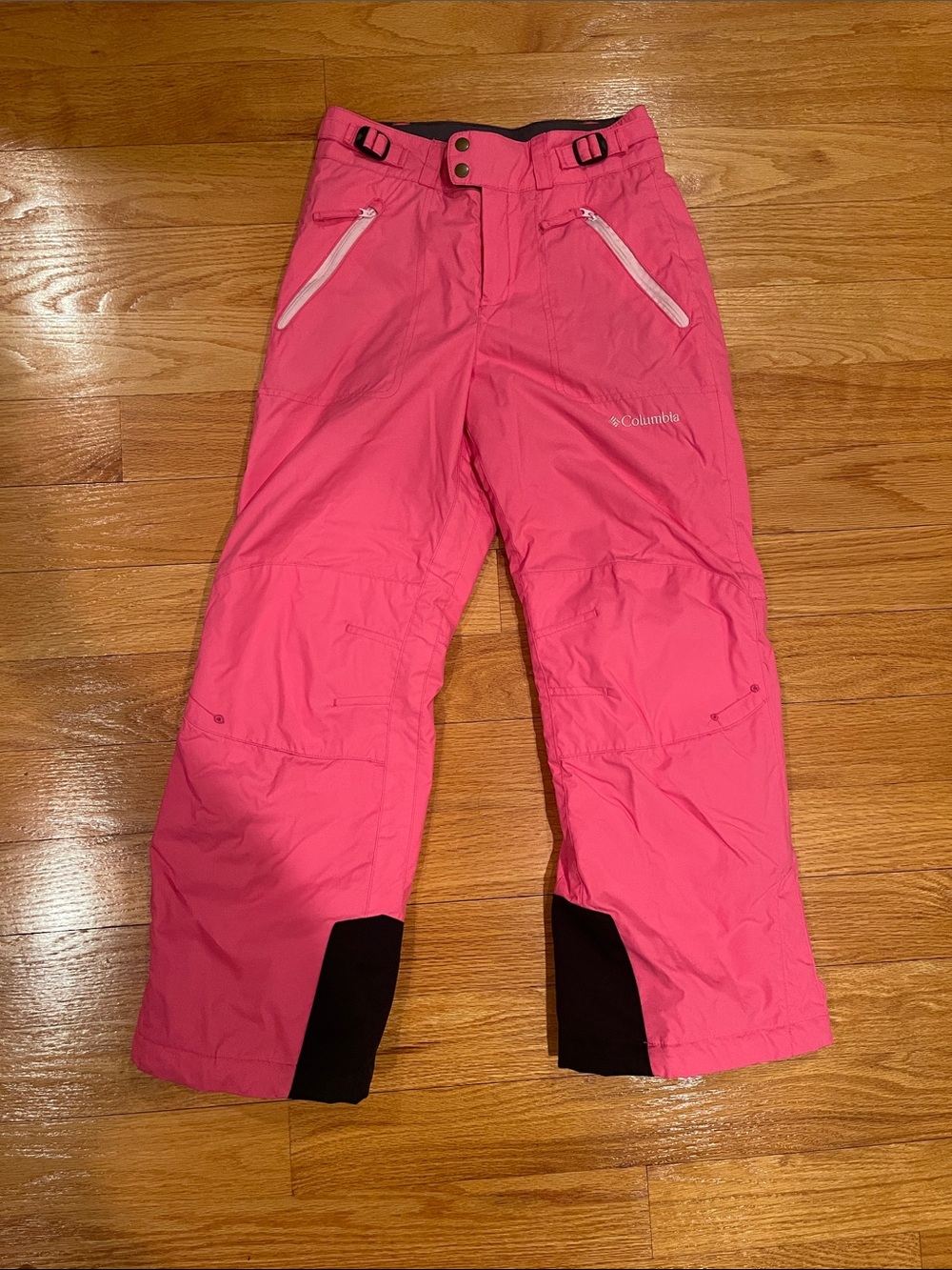 NWOT Columbia Girls' Sz 10/12 Bright Pink Snow Pants